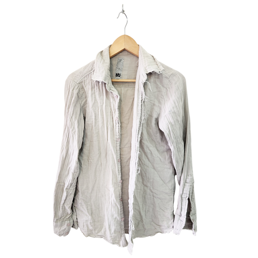 MANIA JEANS | חולצה דקה מכופתרת | לגבר מידה XXS