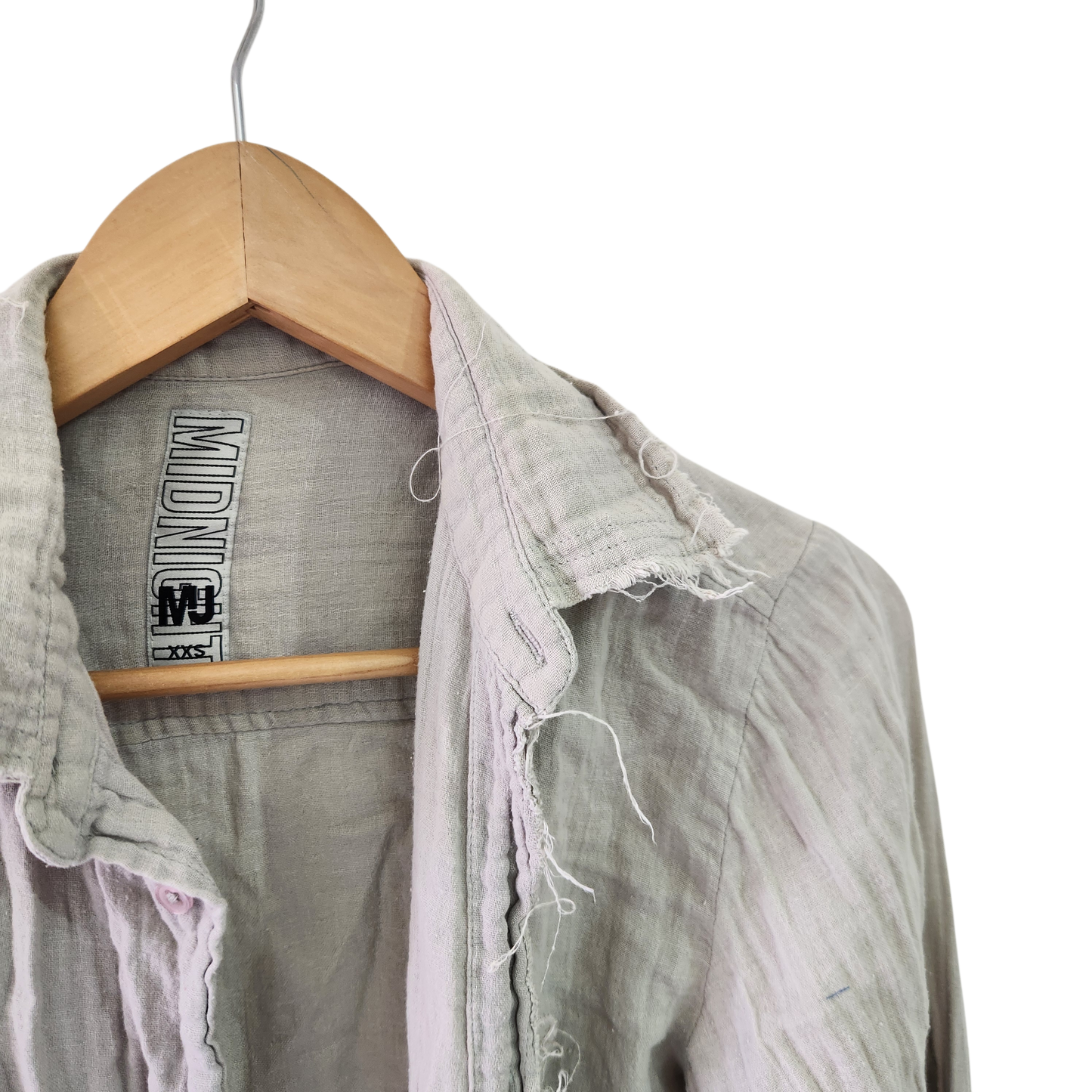 MANIA JEANS | חולצה דקה מכופתרת | לגבר מידה XXS