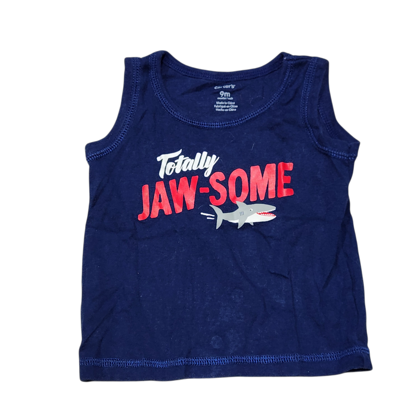 CARTER'S | גופיהצבע כחול  לתינוקות | גיל 6-12 חודשים