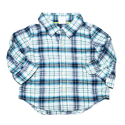 GAP | חולצה מכופתרת לתינוקות גיל 3-6 חודשים