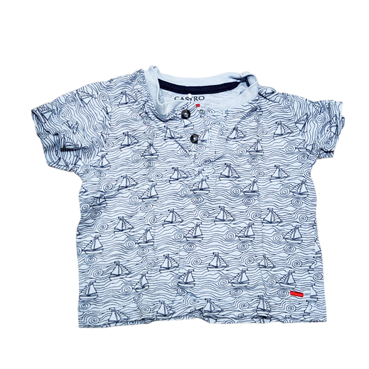 CASTRO | חולצה קצרה לתינוקות | גיל 6-12 חודשים