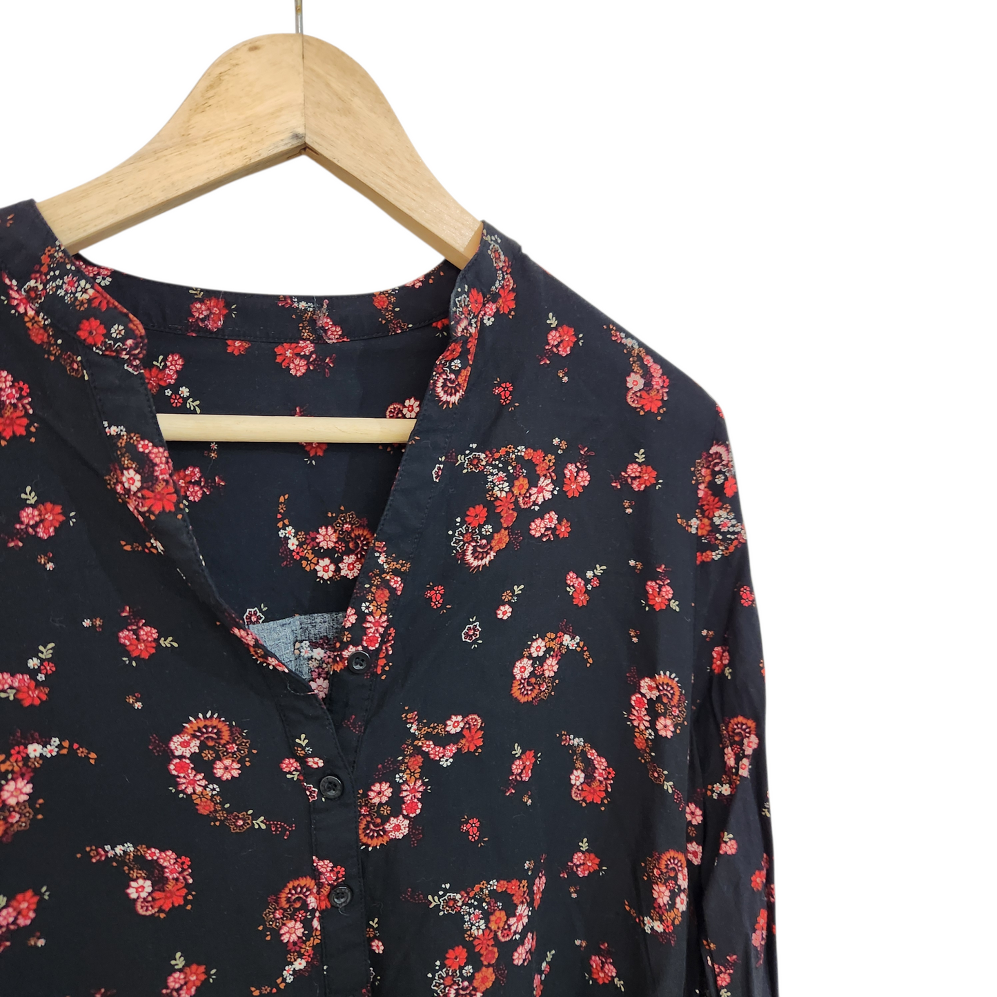 חולצה ארוכה דקה לאישה מידה L