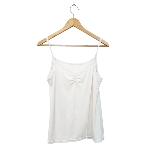 גופייה צבע לבן | לאישה מידה XL