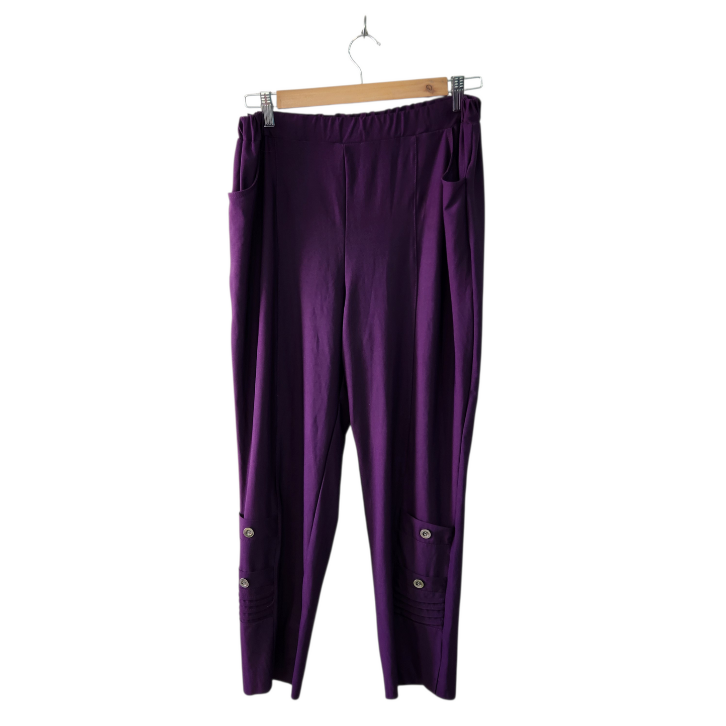 מכנסיים ארוכים דקים לאישה מידה XL