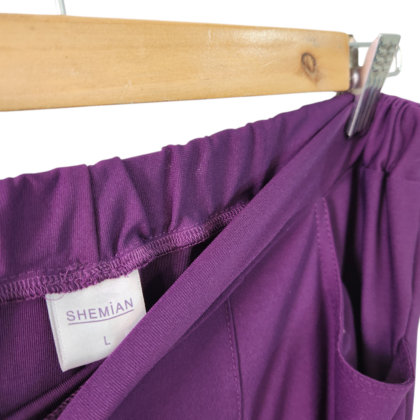 מכנסיים ארוכים דקים לאישה מידה XL