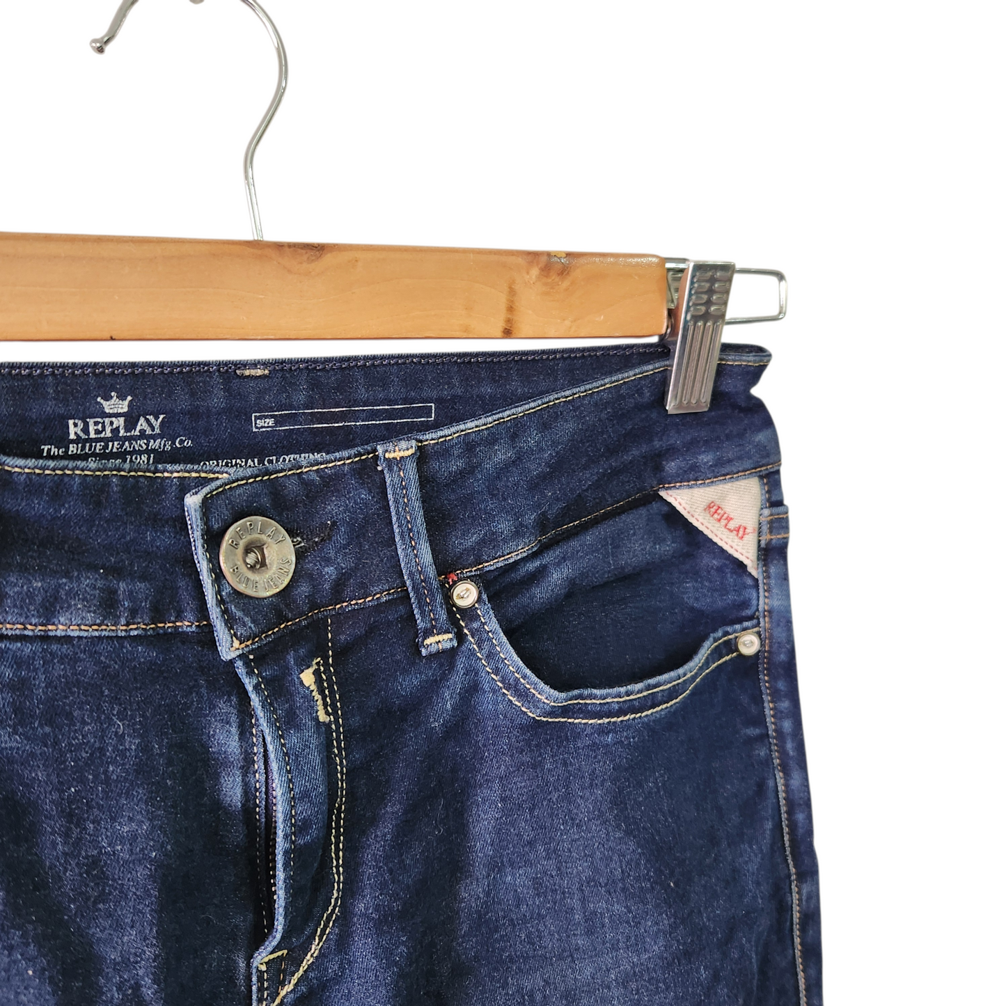 REPLAY | ג'ינס סקיני לאישה מידה M | 28 אינץ'