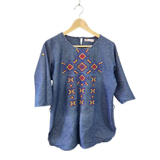 CAMELEON | חולצה אתנית | לאישה מידה XL