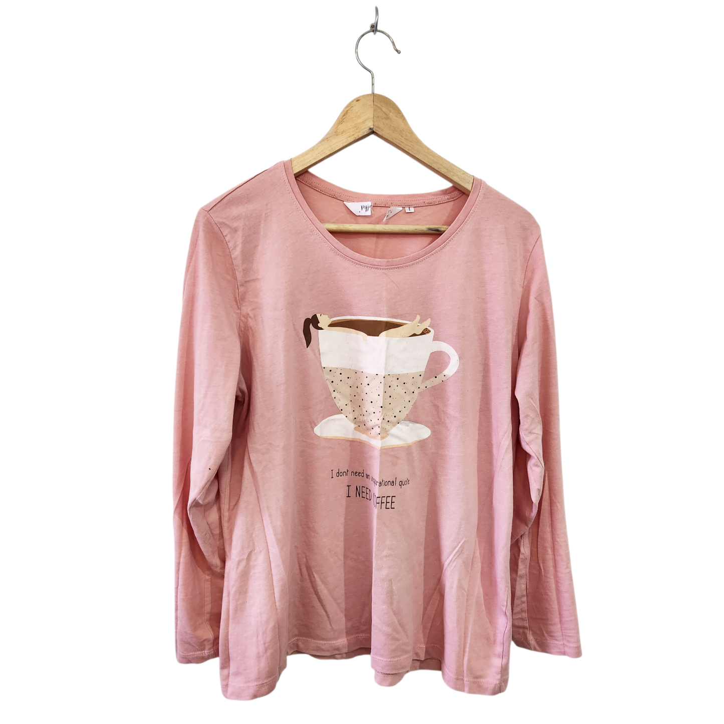 PYJAMAS | חולצה ארוכה דקה | לאישה מידה L