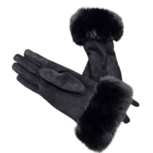 כפפות חורפיות צבע שחור