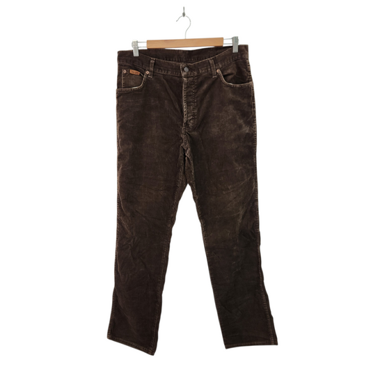 מכנסי קורדרוי לגבר מידה 34 אינץ