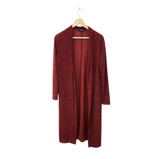 BERSHKA | עליונית צבע בורדו | לאישה מידה S