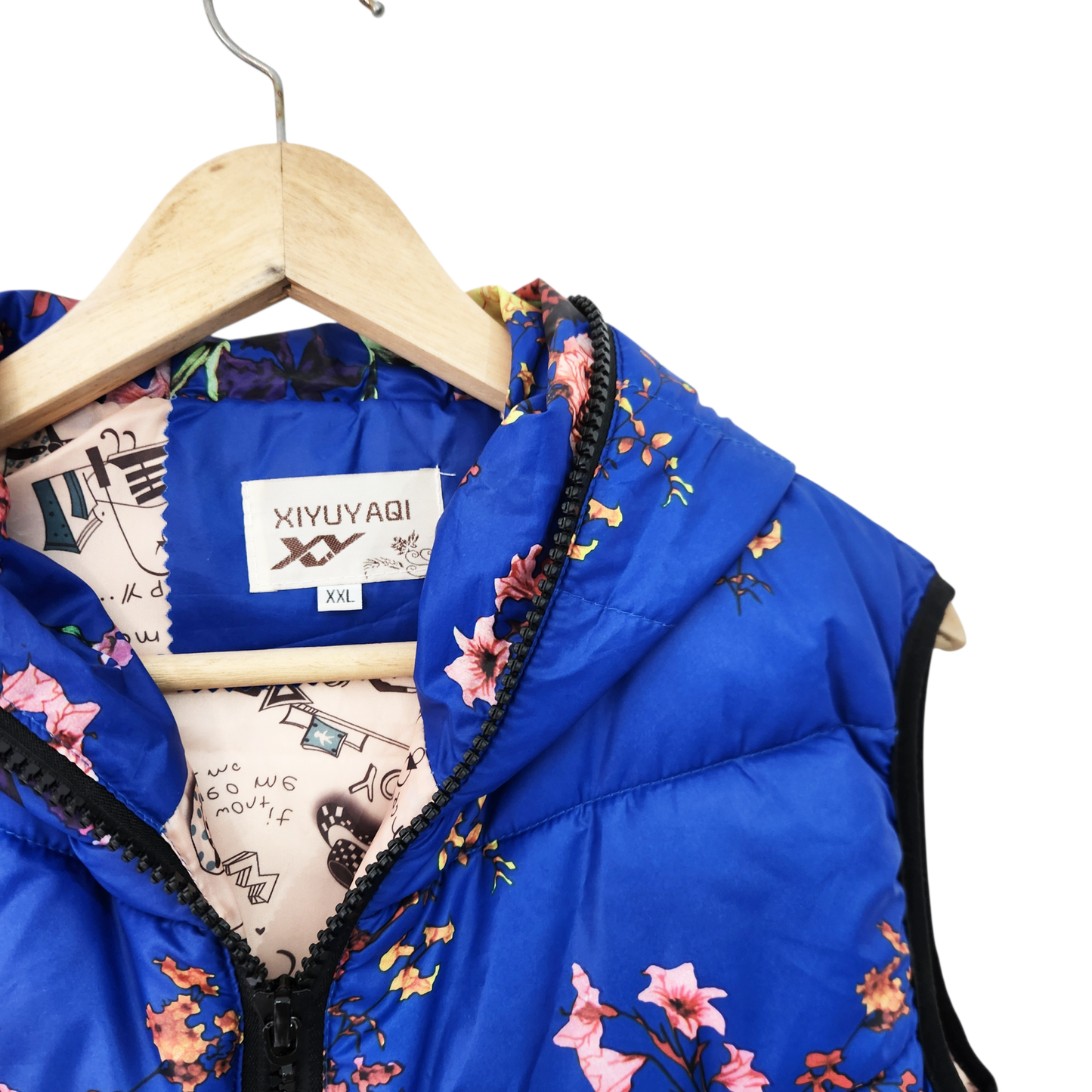 XIYUYAQI | ווסט חורפי לאישה מידה XXL