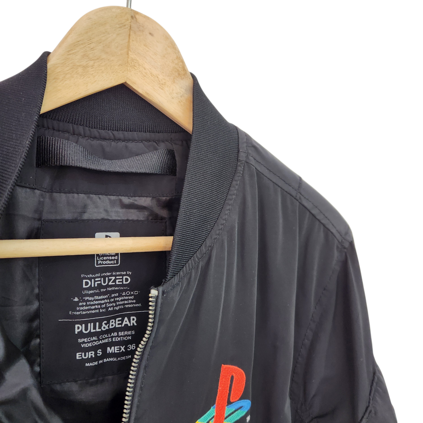 PULL&BEAR | ג'קט פלייסטיישן לגבר מידה S