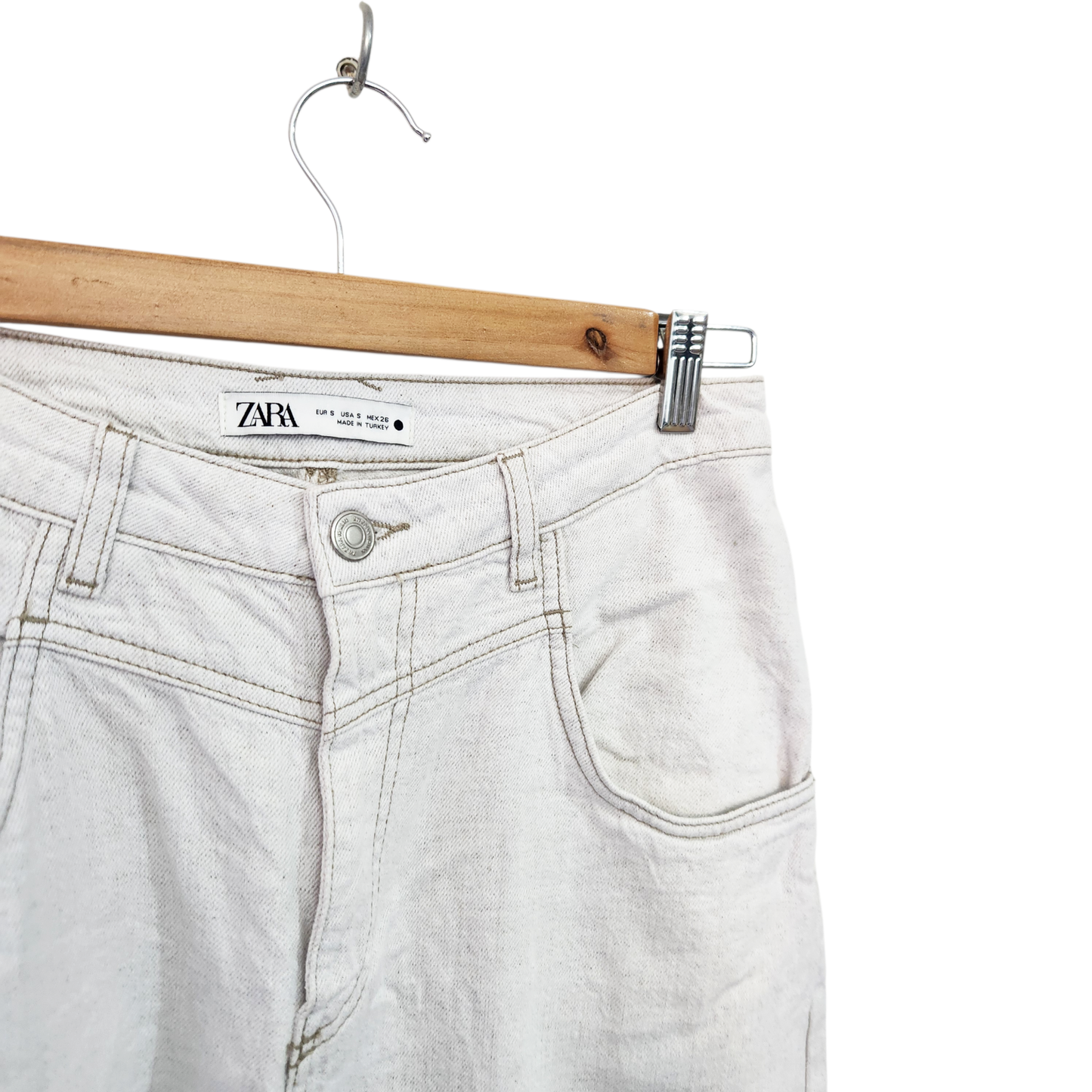 ZARA | ג'ינס בהיר | לאישה מידה S