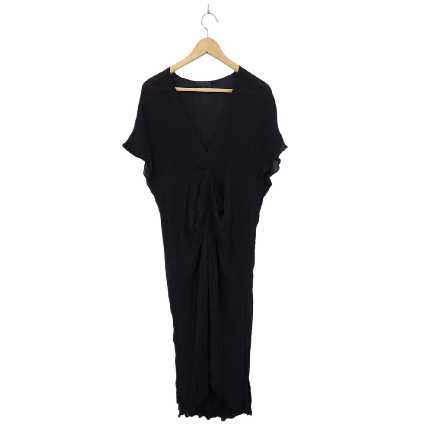 TOP SHOP | שמלת חוף דקה צבע שחור | לאישה מידה S