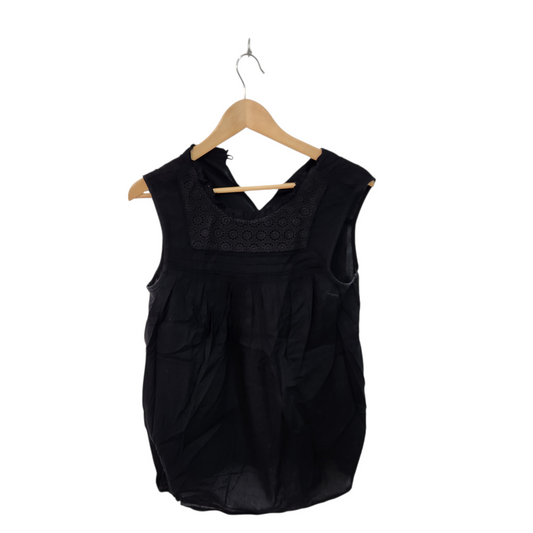 OLD NAVY | גופייה צבע שחור לאישה מידה M