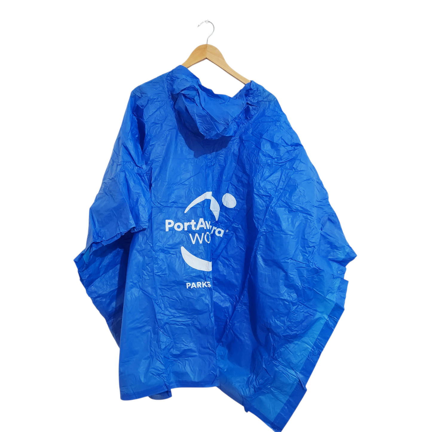 מעיל גשם כחול למבוגרים יוניסקס