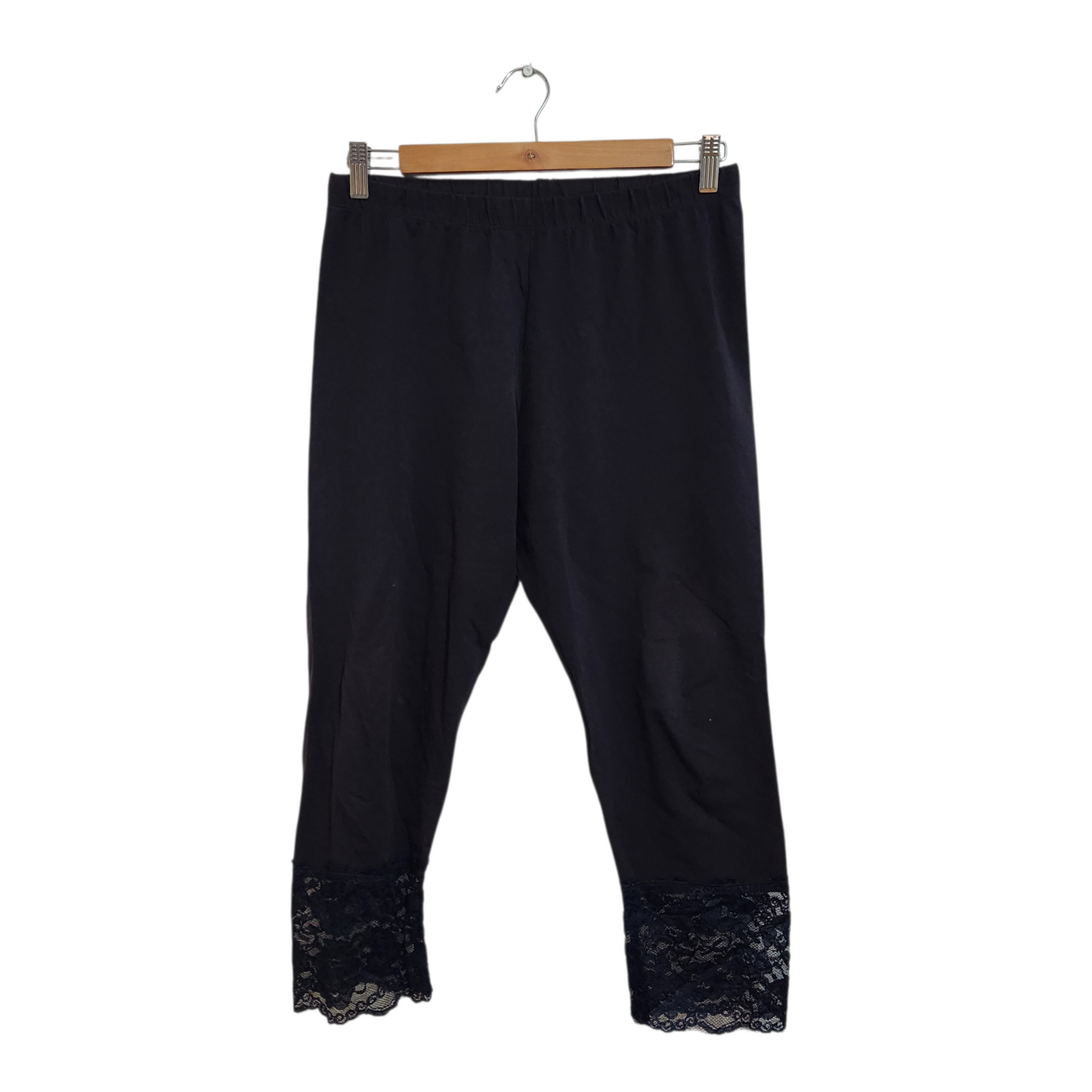 DISCREET | טייץ 7/8 עם תחרה לאישה מידה 4 XL