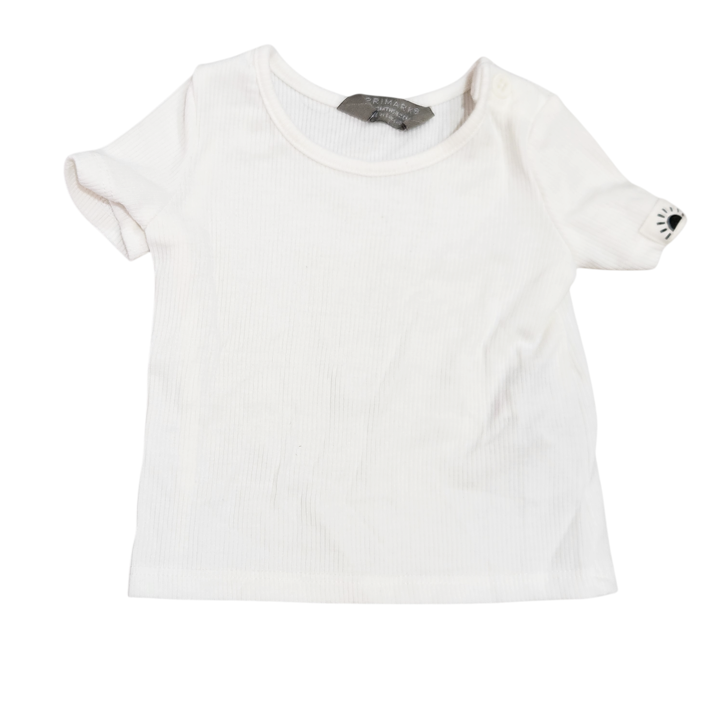 PRIMARK | חולצה קצרה לתינוקות גיל 0-3 חודשים