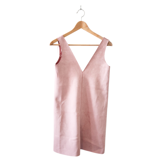 ZARA | שמלה קייצית צבע ורוד עתיק לאישה מידה S