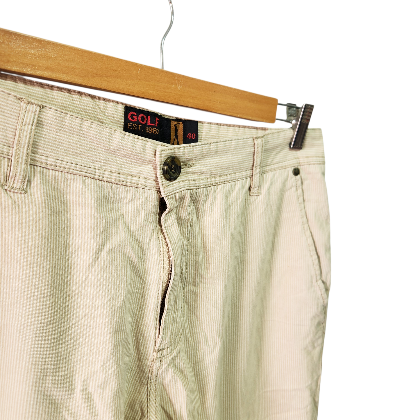 GOLF | מכנסיים ארוכים דקים צבע בז' | לגבר מידה 34 אינץ
