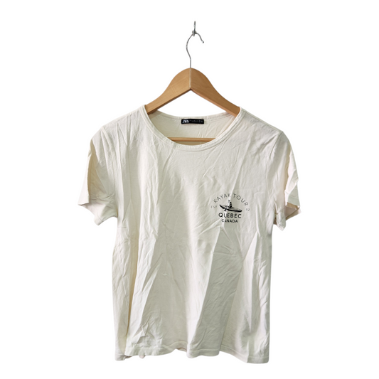 ZARA | חולצה קצרה לאישה מידה S