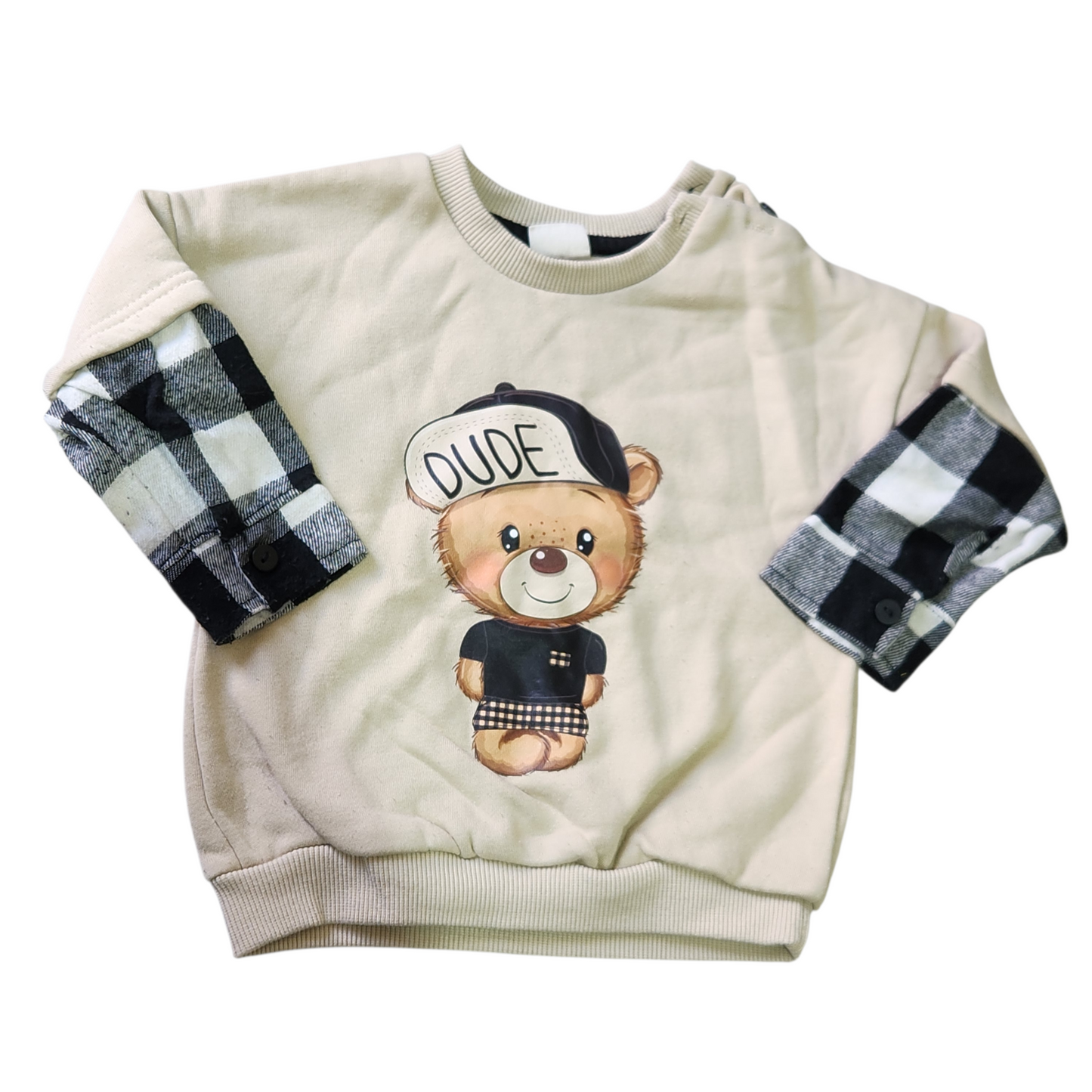 KIWI | חולצה ארוכה לילדים גיל 12-18 חודשים