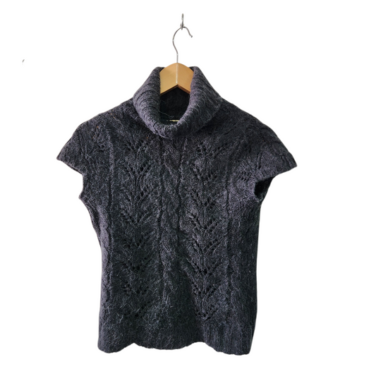 FOX | חולצת סריג קצרה לאישה מידה S