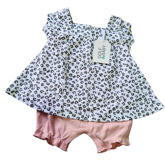 GOLF | שמלה לתינוקות גיל 3-6 חודשים | חדשה עם תווית