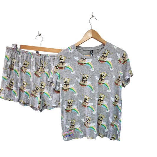 פיג'מה בוב ספוג לאישה מידה XL