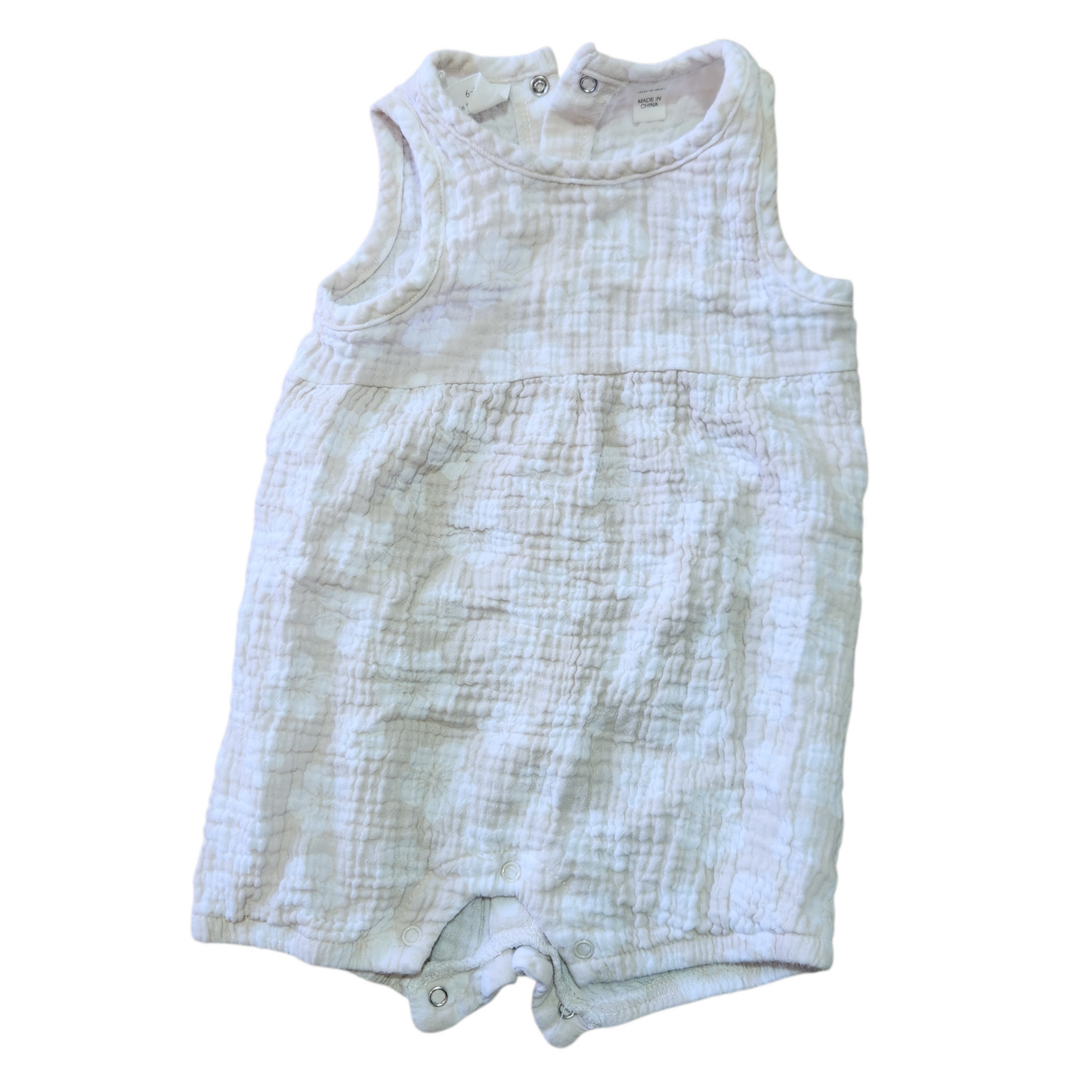 DELTA | אוברול קייצי לתינוקות גיל 6-12 חודשים