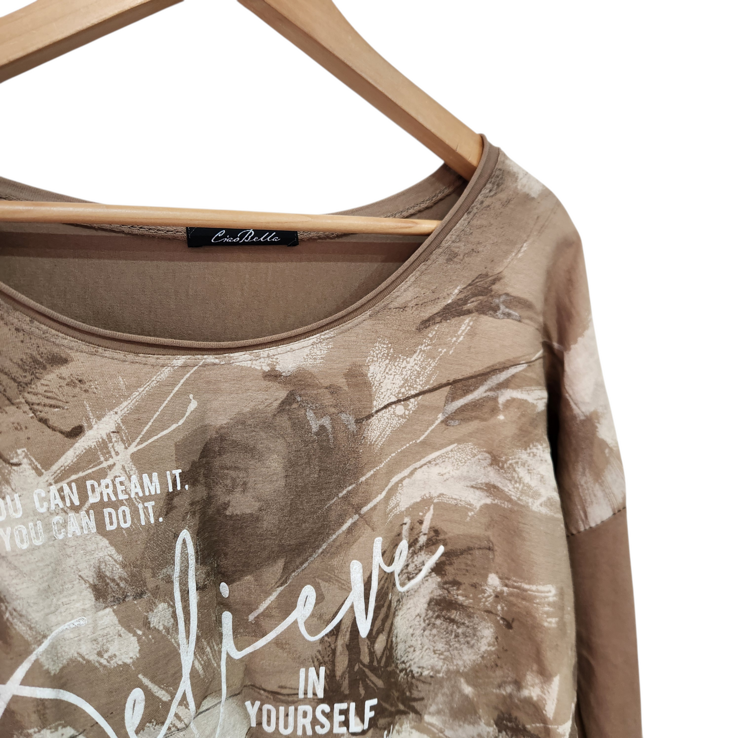 CICO BALLA | חולצה ארוכה דקה לאישה מידה XL