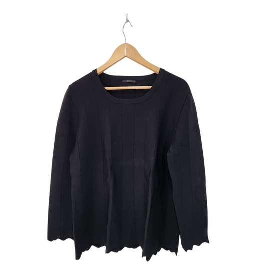 GOLBARY | חולצה ארוכה צבע שחור | לאישה מידה 5