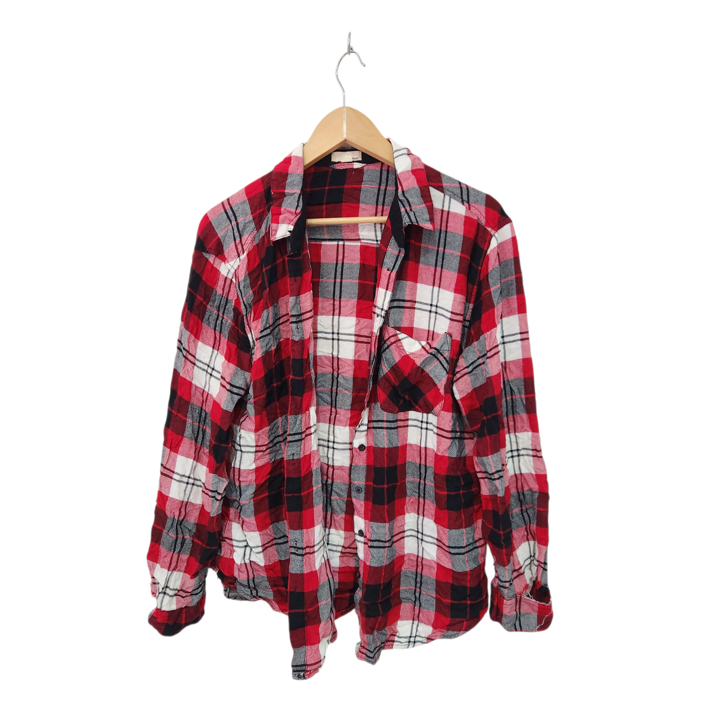 GARAGE | חולצה ארוכה מכופתרת לאישה מידה L