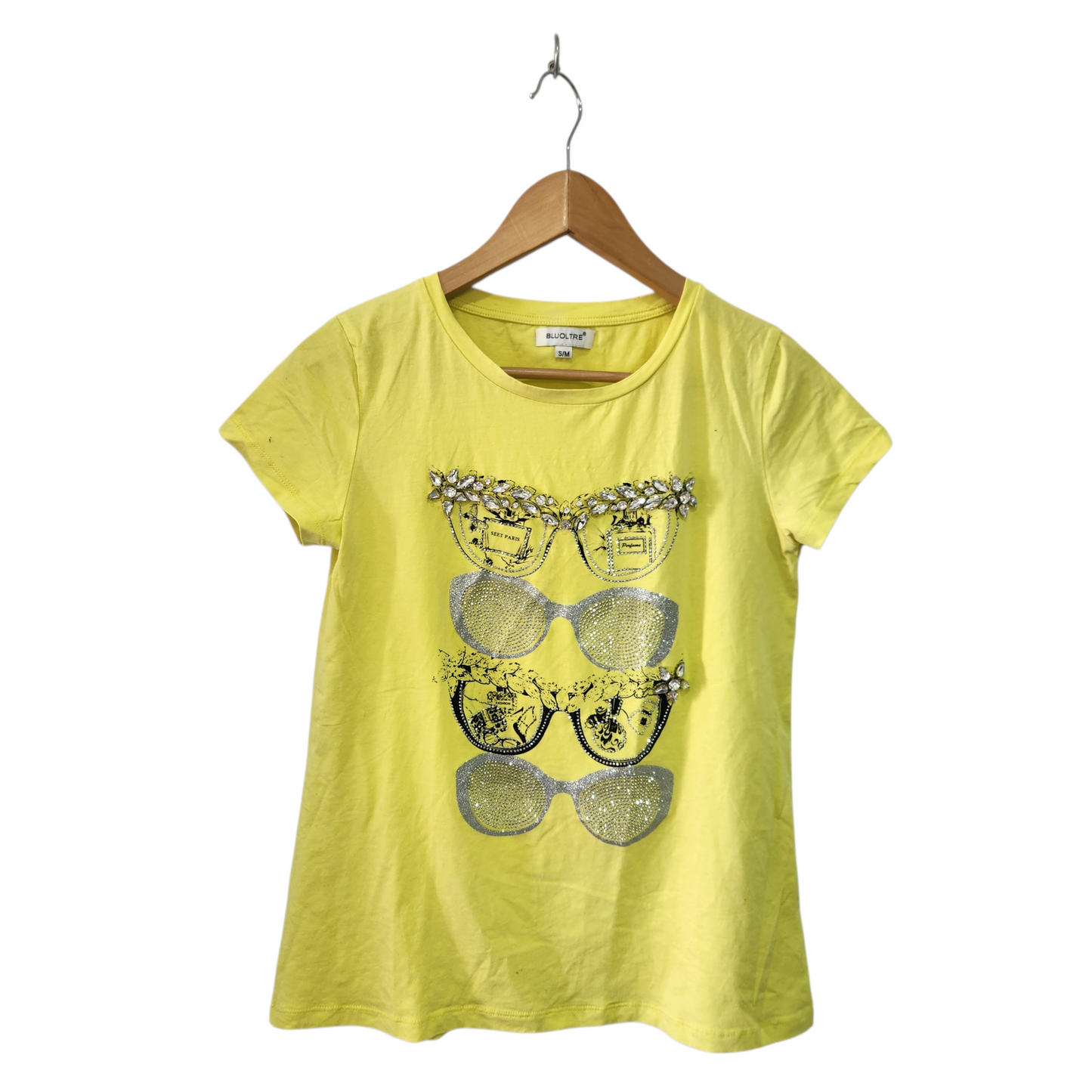 BLUOLTRE | חולצה קצרה לאישה מידה S/M