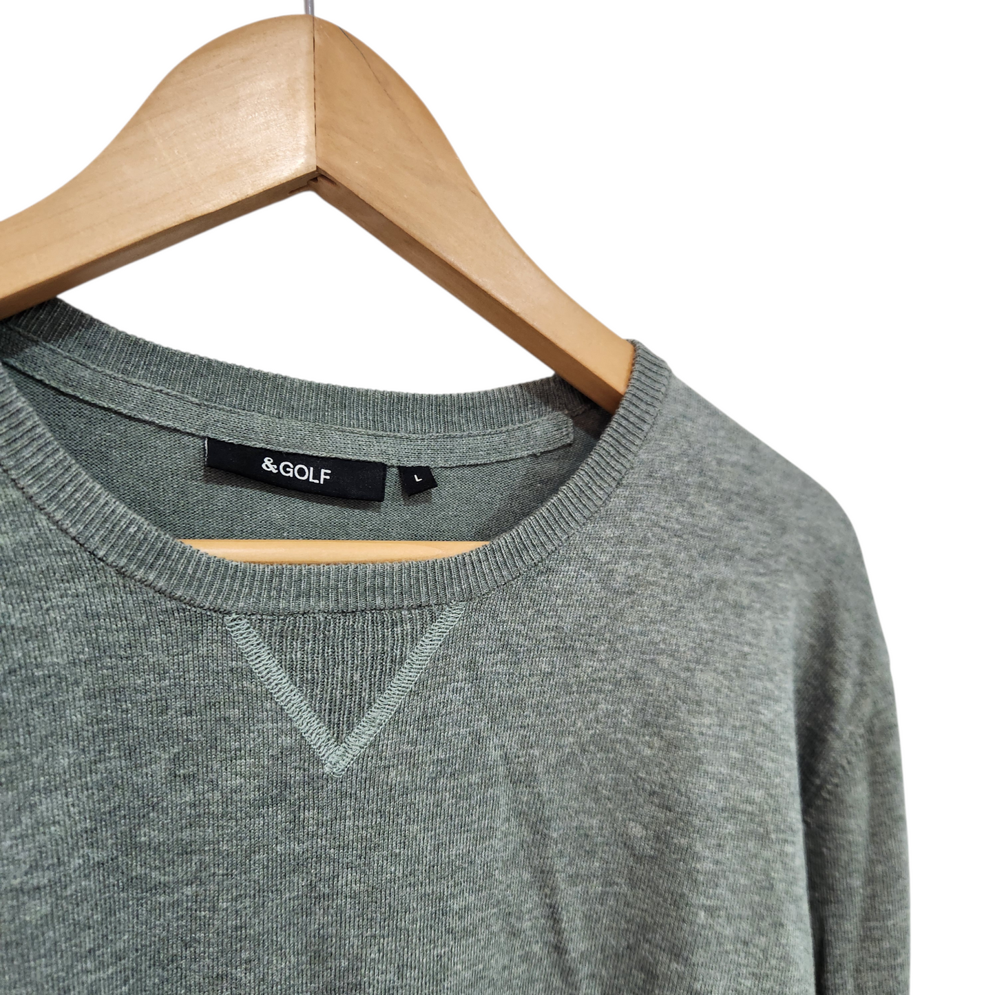 GOLF | חולצה ארוכה צבע ירוק | לגבר מידה L