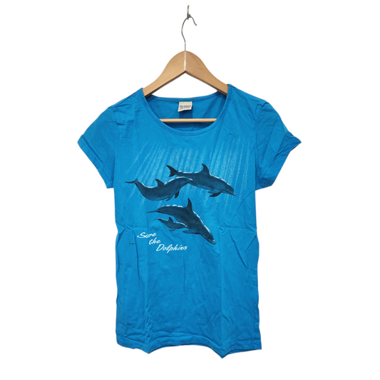 חולצה קצרה לאישה מידה L