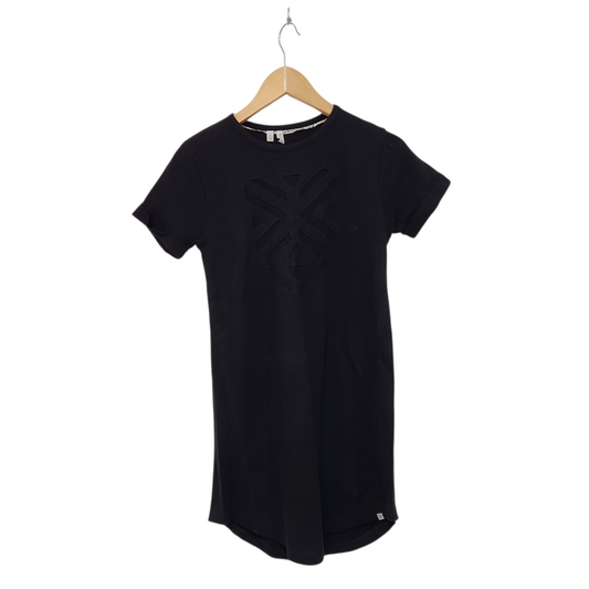 ELEMENT | שמלה קצרה צבע שחור | לאישה מידה S