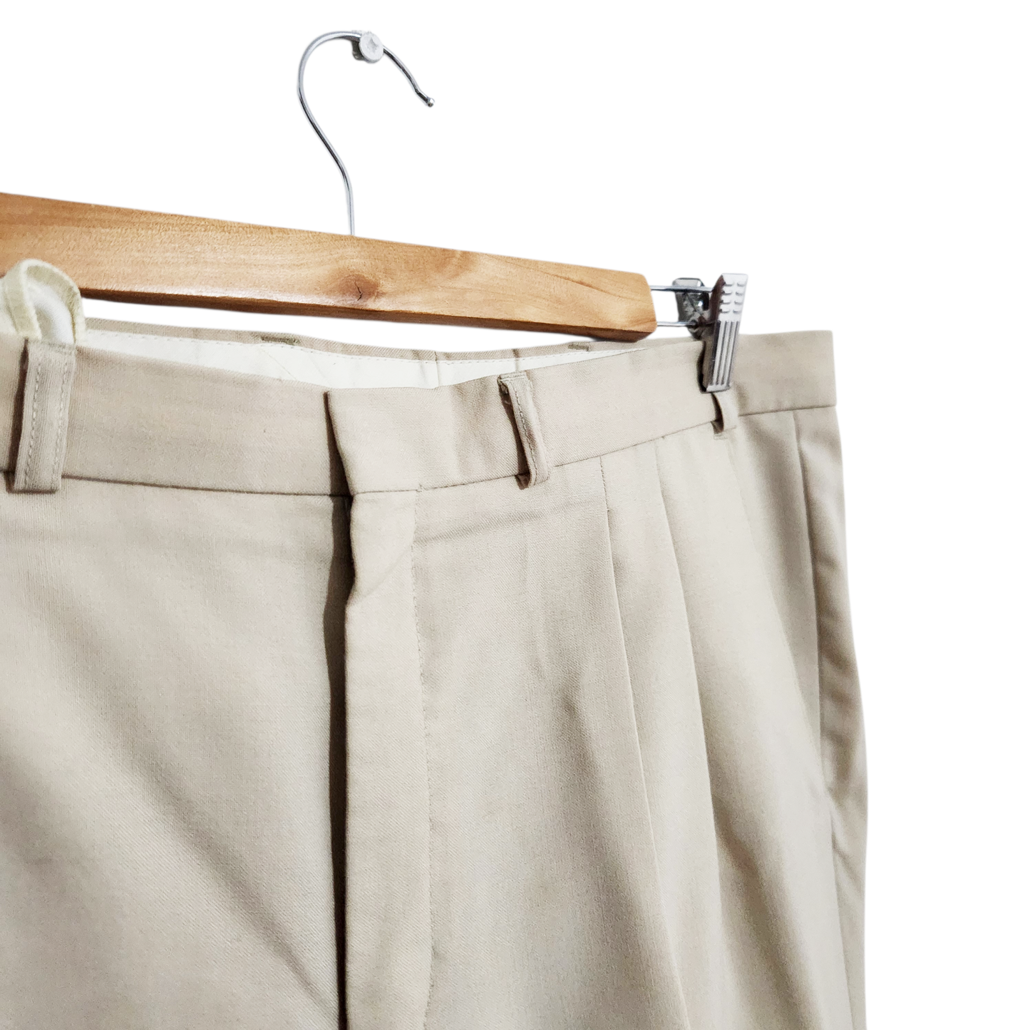 BAGIR בגיר | מכנסיים ארוכים מחוייטים לגבר מידה 46 | כתם פיצי