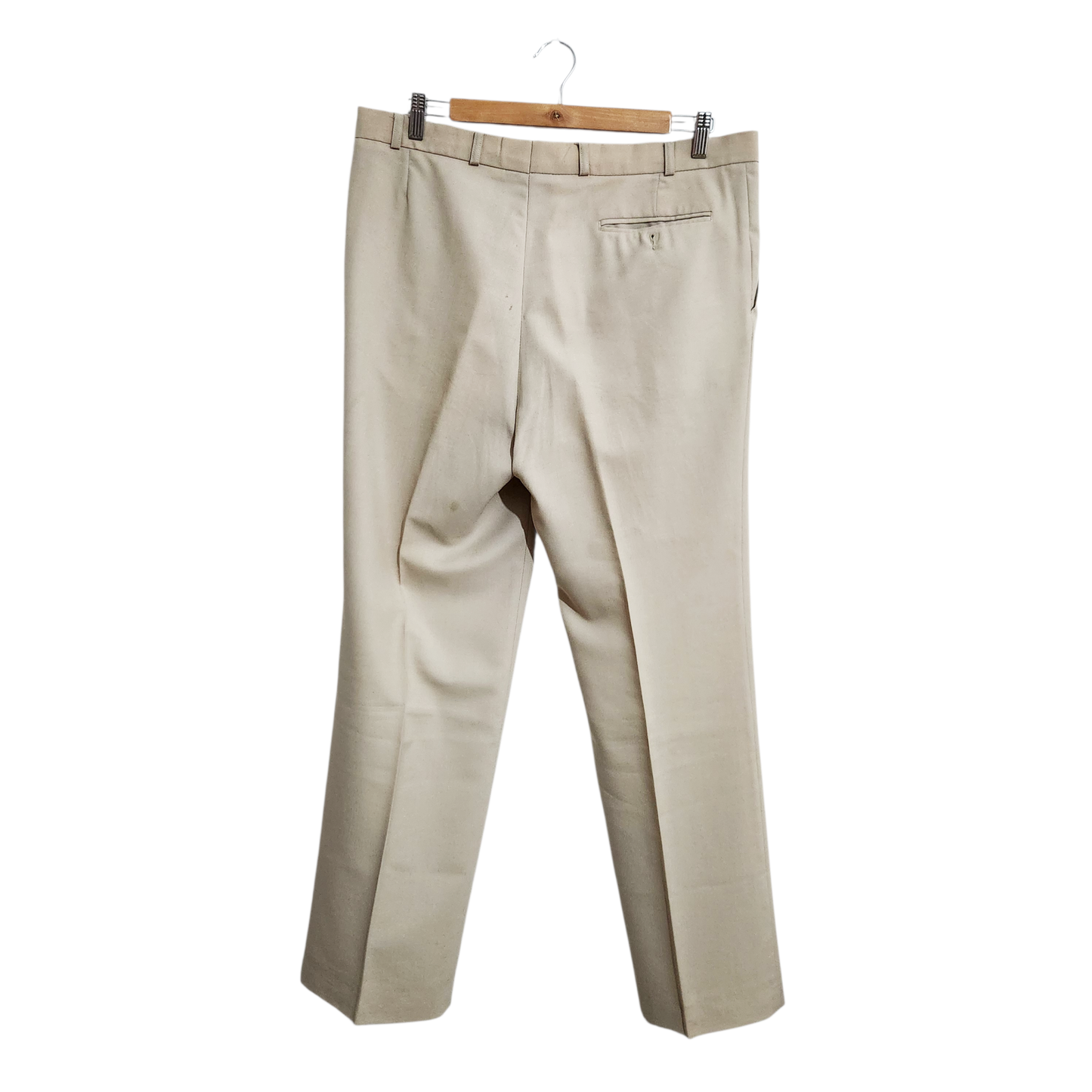 BAGIR בגיר | מכנסיים ארוכים מחוייטים לגבר מידה 46 | כתם פיצי