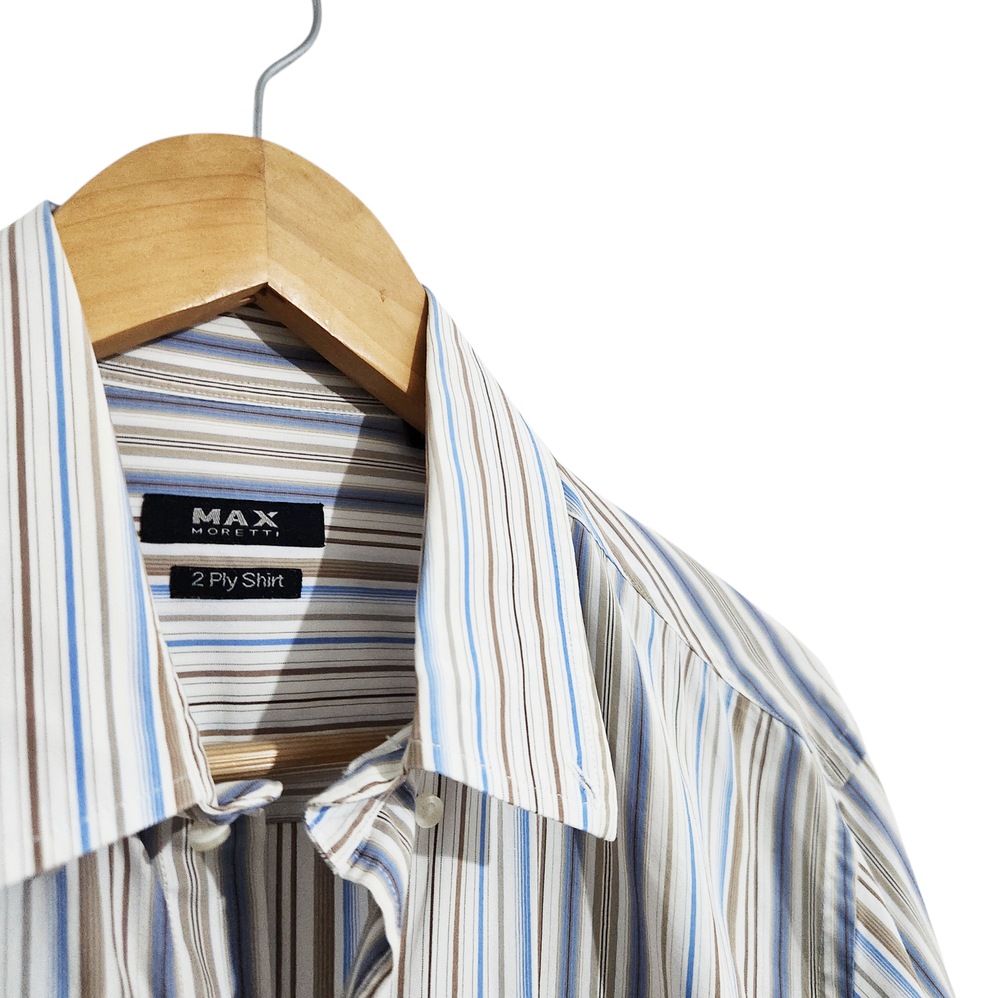 MAX MORRETI | חולצה מכופתרת לגבר מידה L