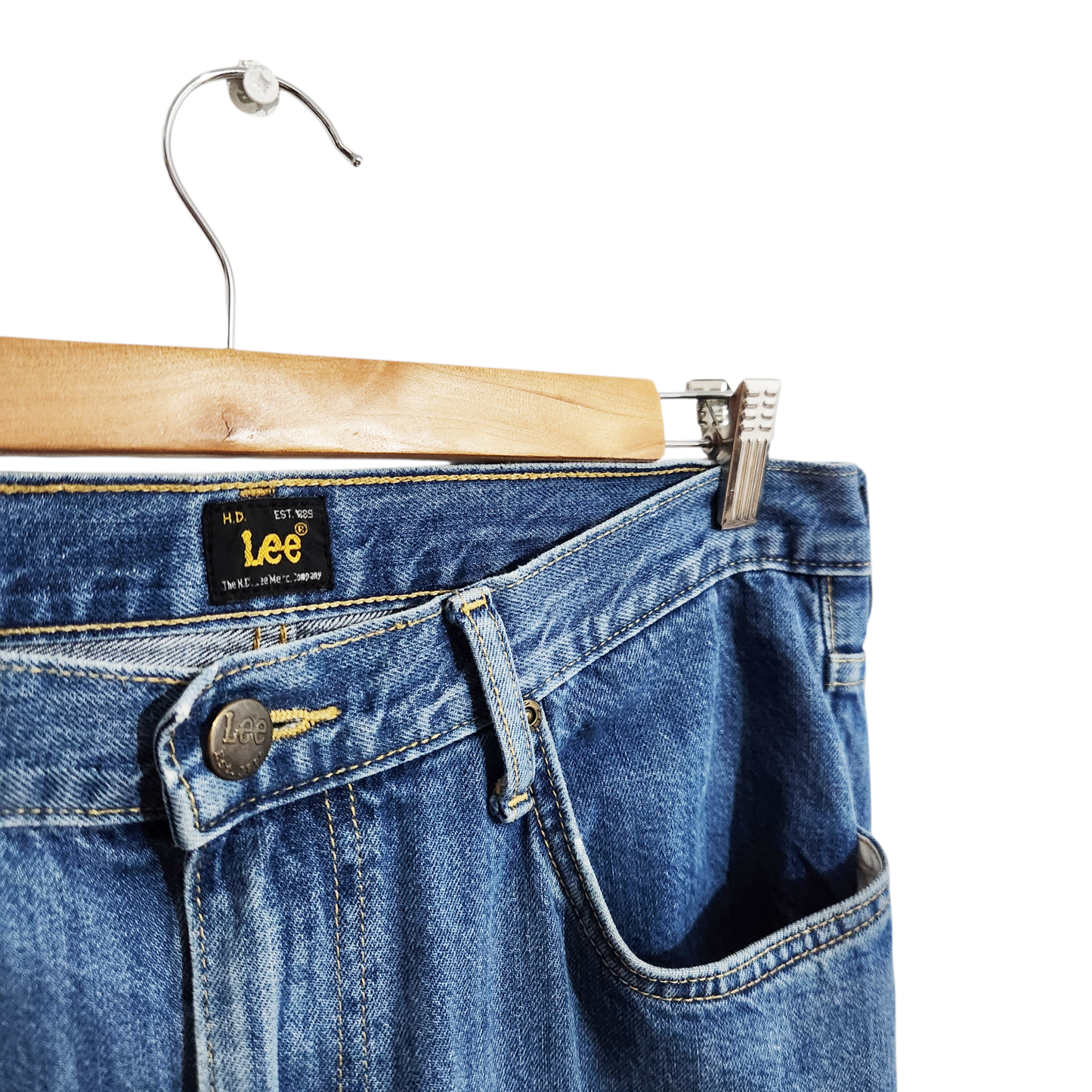 LEE | ג'ינס ישר לגבר מידה 34 אינץ | L