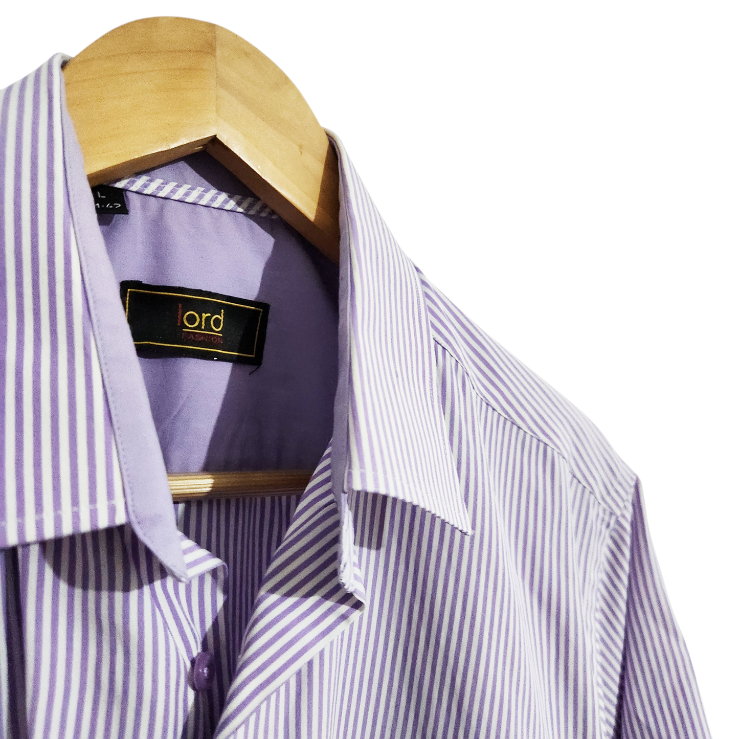 LORD | חולצה מכופתרת לגבר מידה L | 41/42