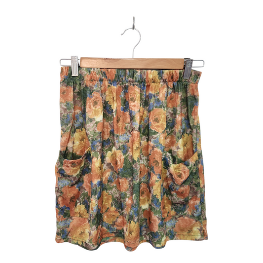 חצאית פרחונית לאישה מידה S