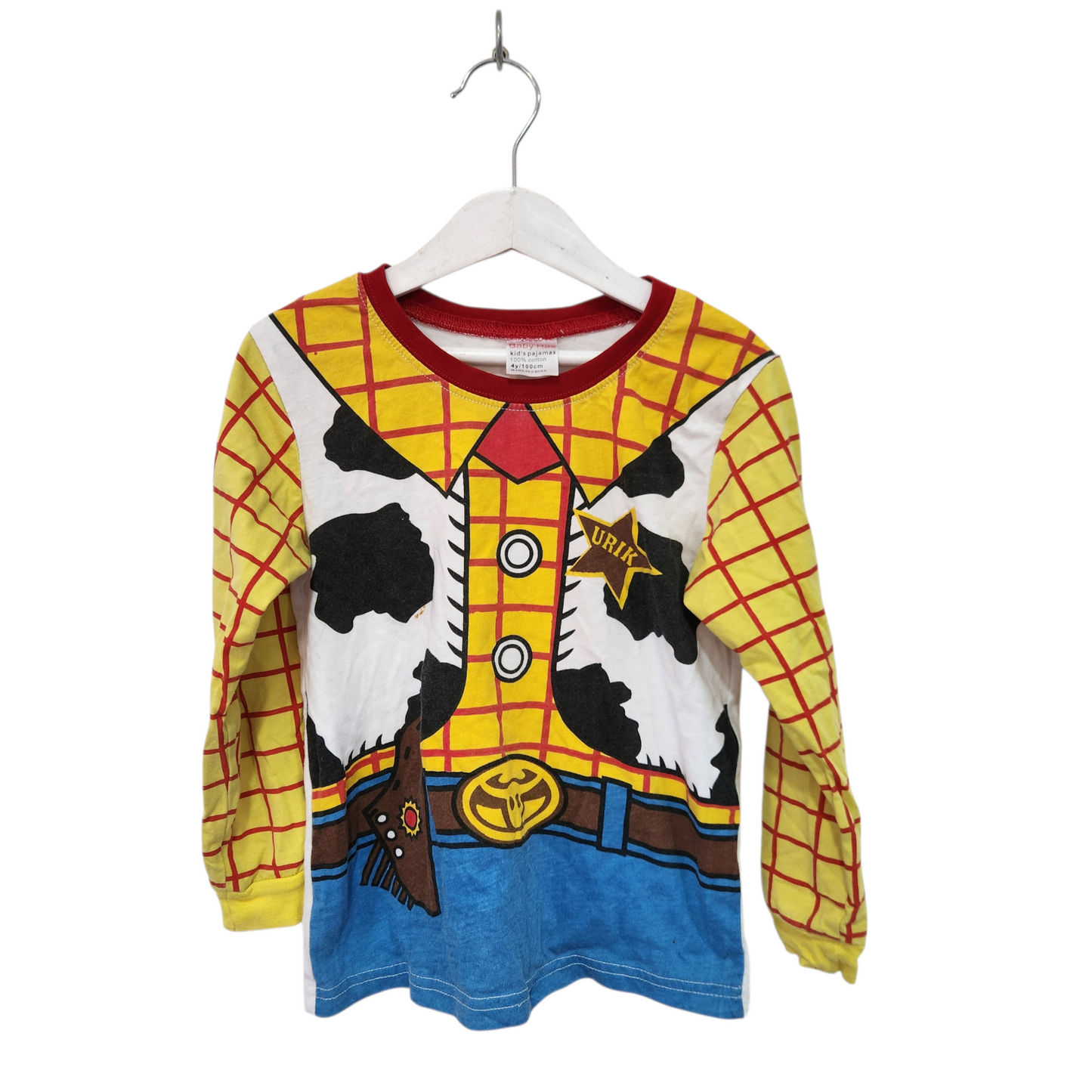 חולצה ארוכה דקה לילדים גיל 4 | צעצוע של סיפור אודי