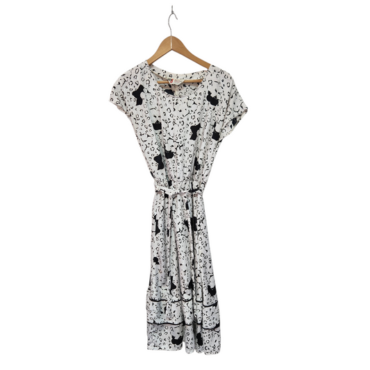 KOL-TUV כל-טוב | שמלת וינטג לאישה מידה 44 | עם כתם