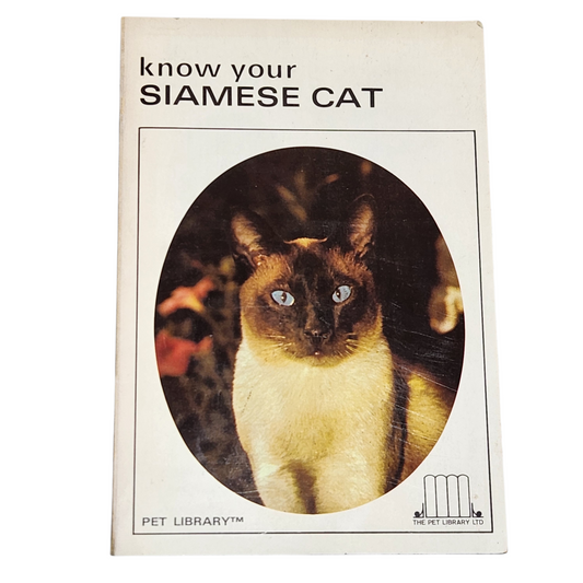 Know Your Siamese Cat