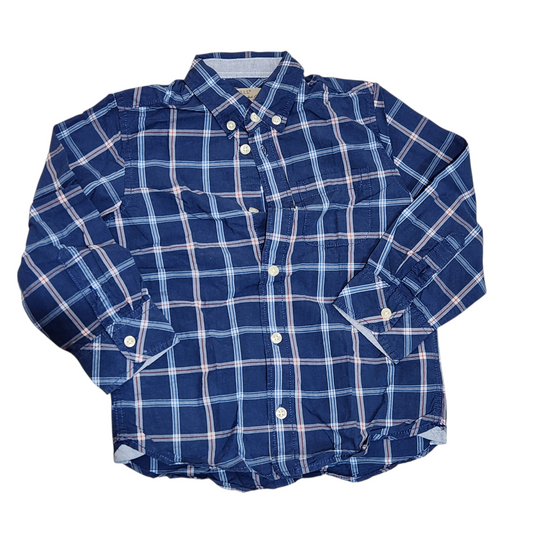 H&M | חולצה מכופתרת לילדים גיל 3-4