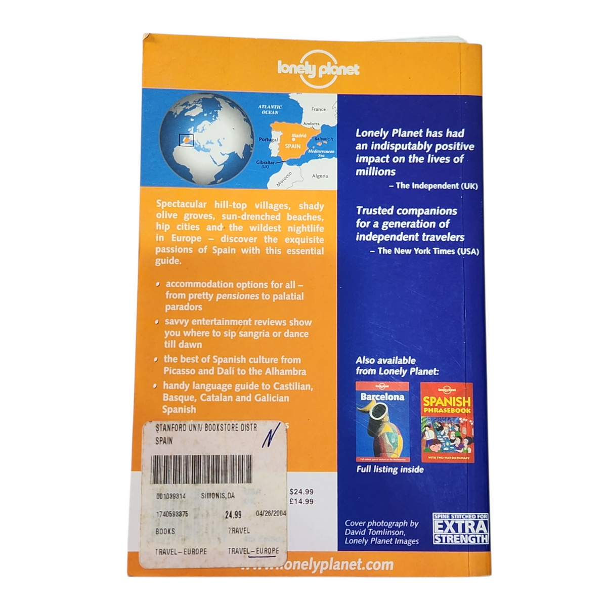 SPAIN - LONELY PLANET