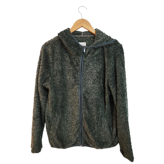 TAMNOON | ג'קט פליז פרוותי לאישה מידה M